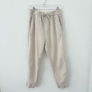 COS Linen Cotton Blend Pull On Pants